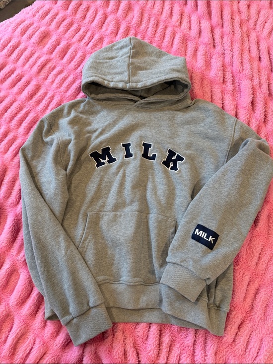 Tops - Kids' Gray Hooded Sweatshirt
